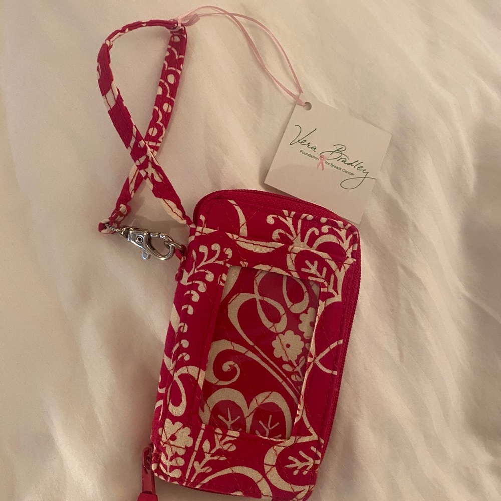Magenta Vera Bradley Wristlet 💞